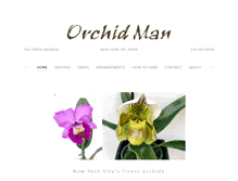 Tablet Screenshot of orchidmannyc.com